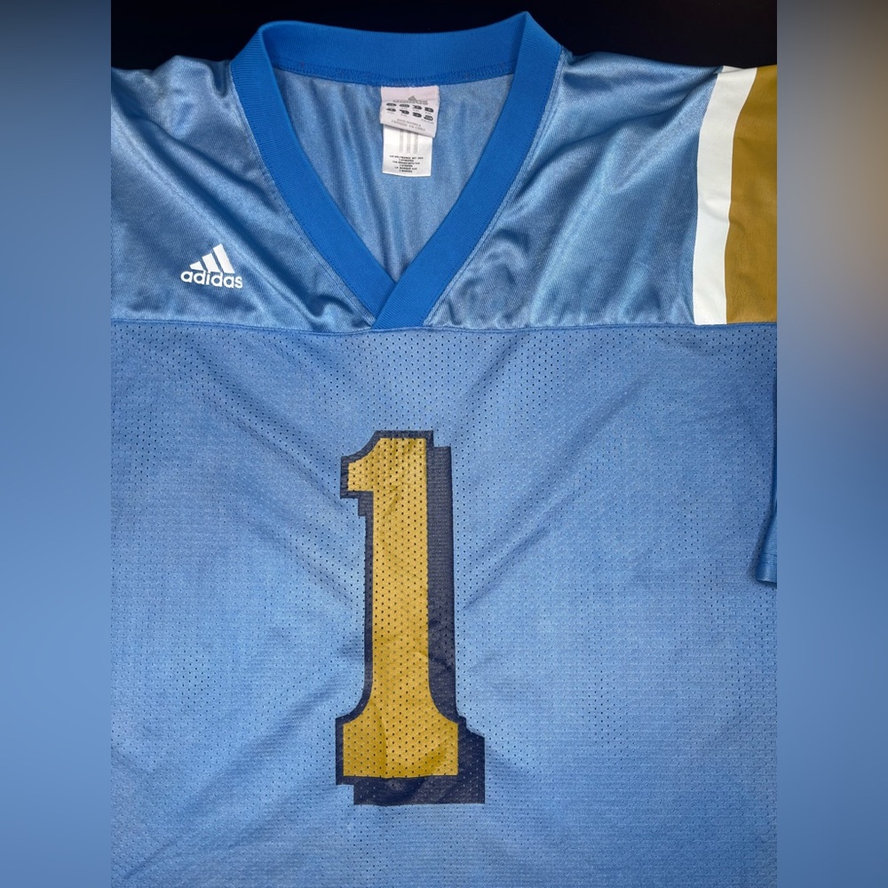 Vintage UCLA Bruins #1 Adidas Football Jersey Size: XXL - Picture 3 of 6